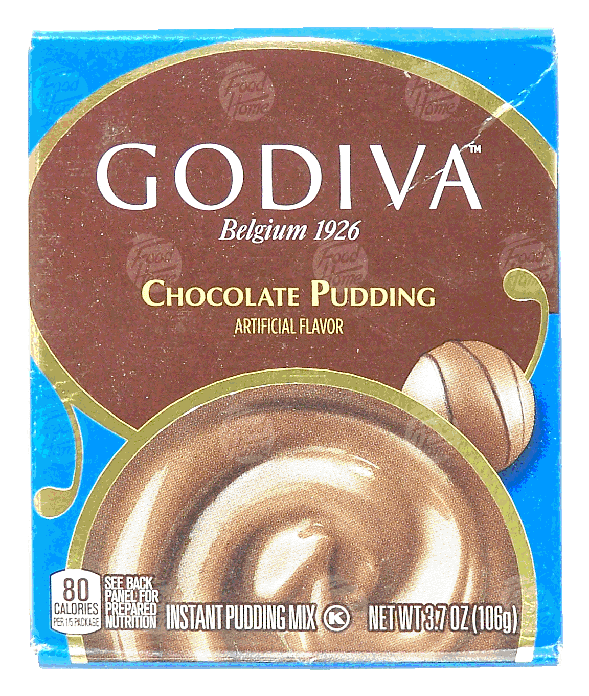 Godiva Belgium 1926 chocolate pudding instant mix Full-Size Picture